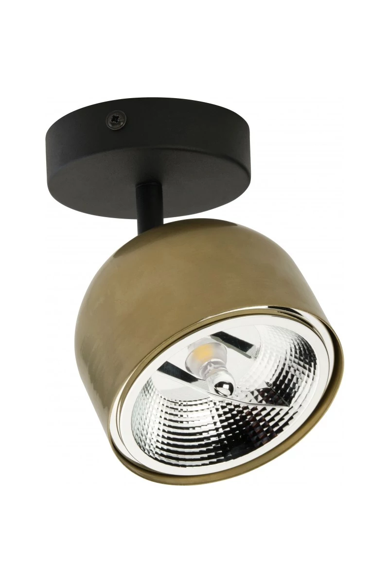   
                        
                        Точковий світильник TK LIGHTING (Польща) 33597    
                         у стилі Лофт.  
                        Тип джерела світла: світлодіодна лампа, змінна.                         Форма: Коло.                         Кольори плафонів і підвісок: Золото.                         Матеріал: Пластик.                          фото 1