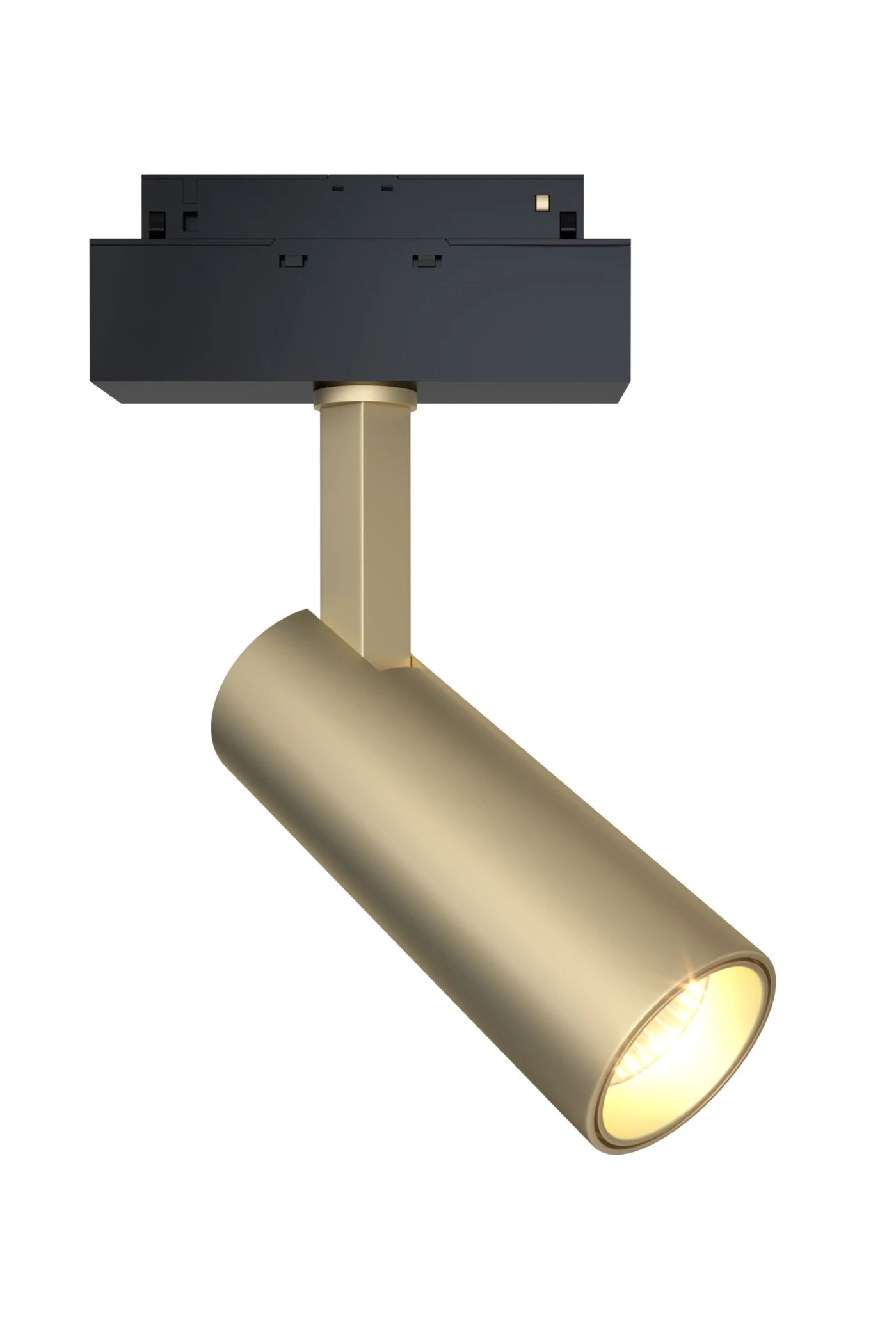   
                        Трековий магнітний світильник MAYTONI (Німеччина) 33649    
                         у стилі лофт.  
                        Тип джерела світла: вбудовані світлодіоди led.                         Форма: коло.                         Кольори плафонів і підвісок: золото.                         Матеріал: алюміній.                          фото 1