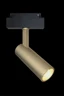   
                        Трековий магнітний світильник MAYTONI (Німеччина) 33649    
                         у стилі лофт.  
                        Тип джерела світла: вбудовані світлодіоди led.                         Форма: коло.                         Кольори плафонів і підвісок: золото.                         Матеріал: алюміній.                          фото 2