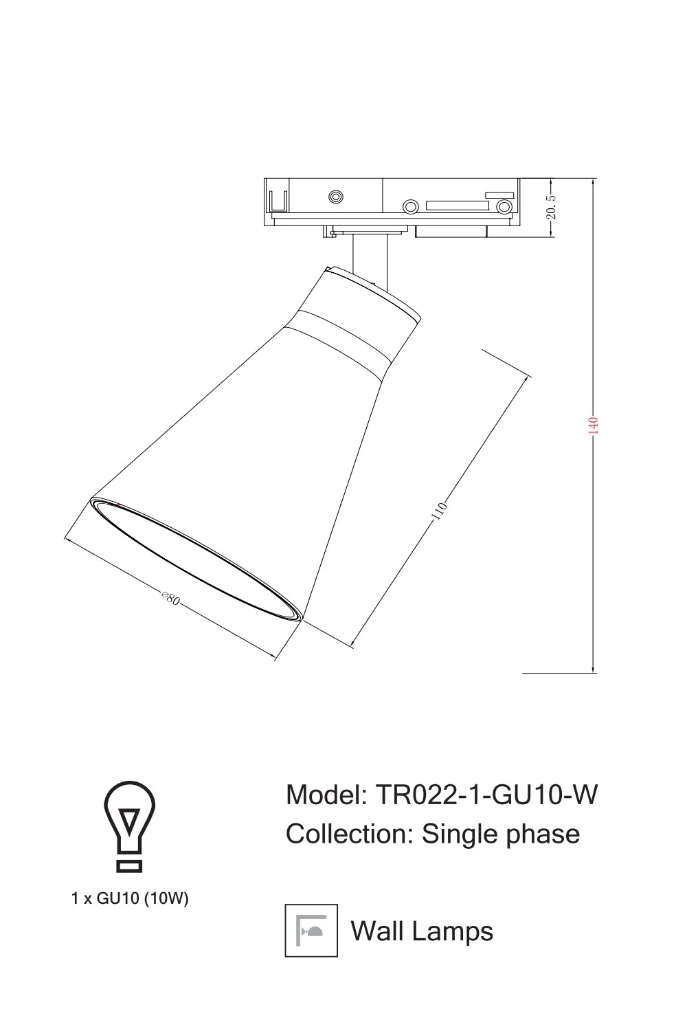   
                        Трековий світильник MAYTONI (Німеччина) 33655    
                         у стилі лофт.  
                        Тип джерела світла: cвітлодіодні led, галогенні.                         Форма: коло.                         Кольори плафонів і підвісок: білий.                         Матеріал: алюміній.                          фото 4
