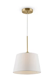   
                        
                        Люстра FREYA (Німеччина) 33660    
                         у стилі Класика.  
                        Тип джерела світла: світлодіодна лампа, змінна.                         Форма: Коло.                         Кольори плафонів і підвісок: Білий.                         Матеріал: Тканина.                          фото 1