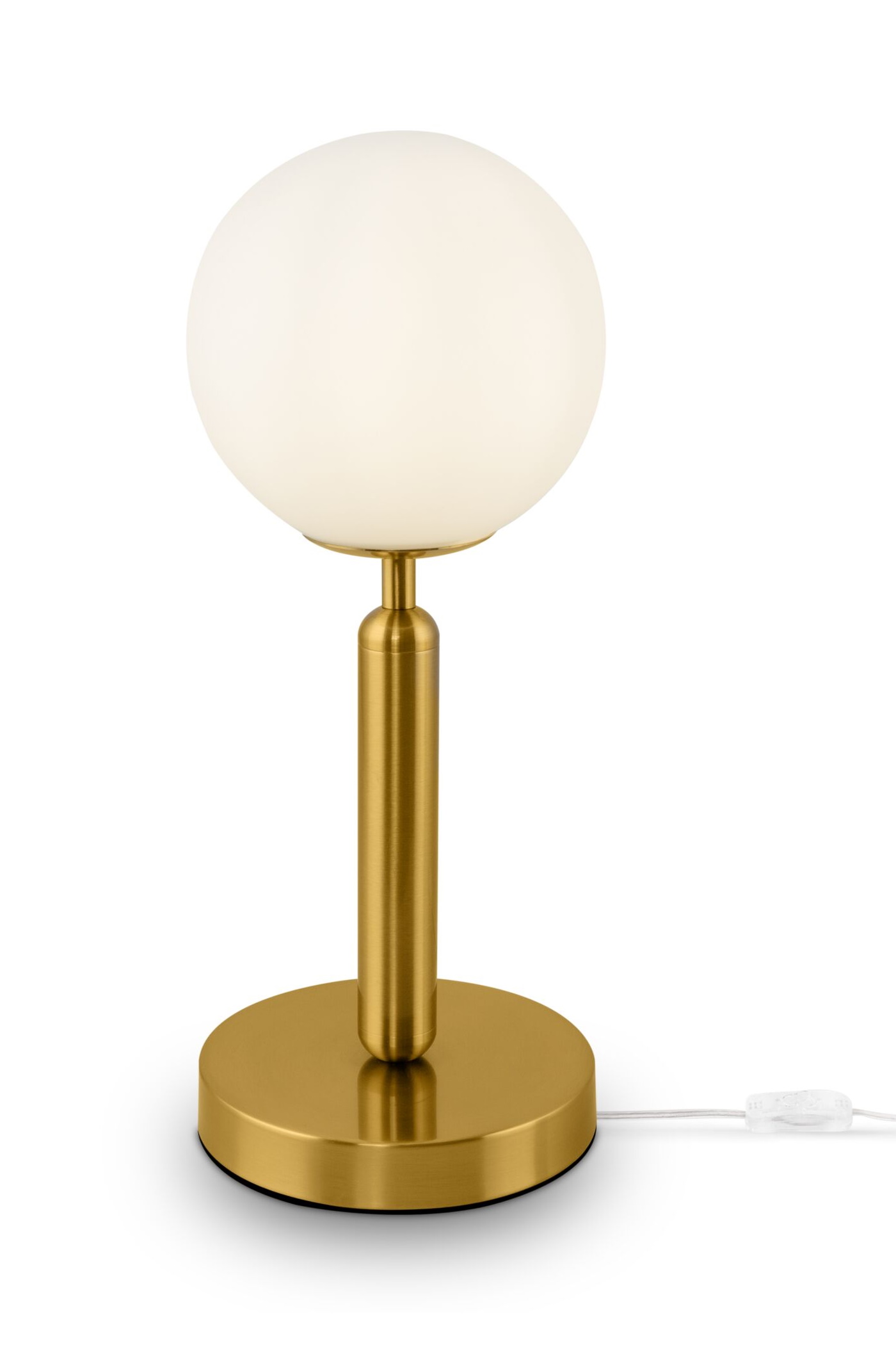   
                        Настільна лампа FREYA (Німеччина) 33669    
                         у стилі модерн.  
                        Тип джерела світла: cвітлодіодні led, енергозберігаючі, розжарювання.                                                 Кольори плафонів і підвісок: білий.                         Матеріал: скло.                          фото 1