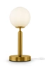   
                        Настільна лампа FREYA (Німеччина) 33669    
                         у стилі Модерн.  
                        Тип джерела світла: світлодіодна лампа, змінна.                                                 Кольори плафонів і підвісок: Білий.                         Матеріал: Скло.                          фото 2