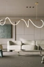   
                        
                        Люстра LAGUNA LIGHTING (Україна) 33761    
                         У стилі Хай-тек.  
                        Тип джерела світла: вбудований led-модуль, незмінний.                         Форма: Прямокутник.                         Кольори плафонів і підвісок: Білий.                         Матеріал: Силікон.                          фото 2