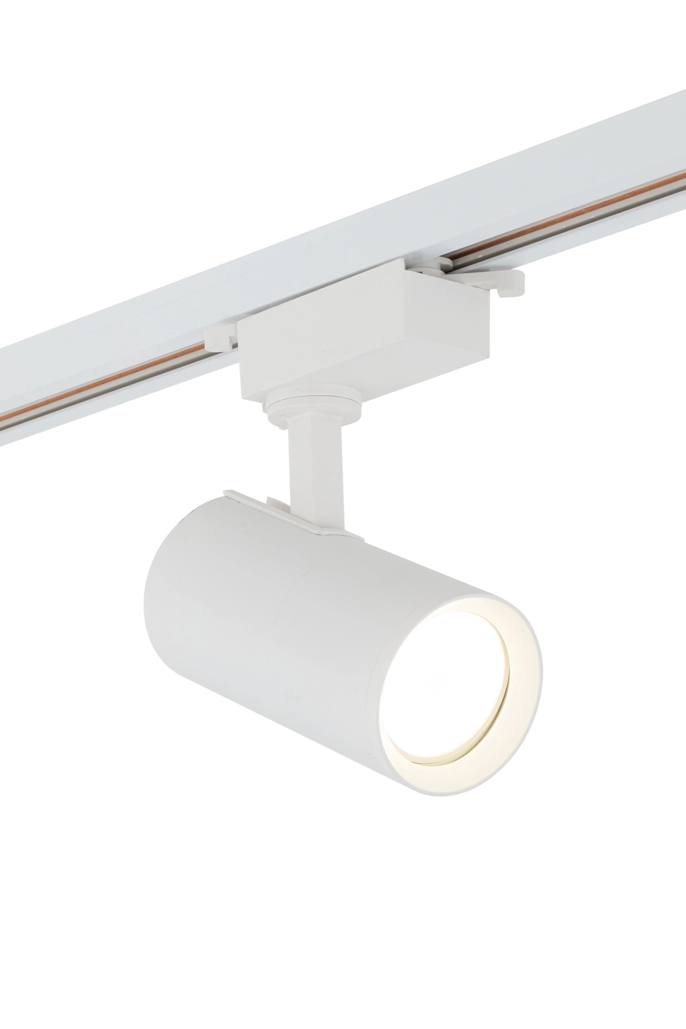   
                        
                        Трековий світильник TK LIGHTING (Польща) 33820    
                         У стилі Хай-тек.  
                        Тип джерела світла: світлодіодна лампа, змінна.                                                 Кольори плафонів і підвісок: Білий.                         Матеріал: Метал, Пластик.                          фото 4
