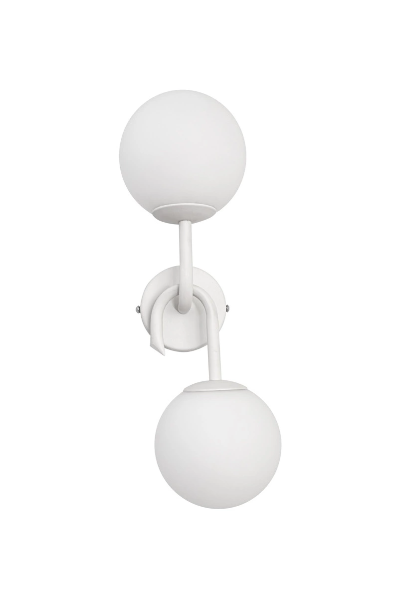   
                        
                        Бра NB LIGHT (Україна) 33854    
                         У стилі Модерн.  
                        Тип джерела світла: світлодіодна лампа, змінна.                                                 Кольори плафонів і підвісок: Білий.                         Матеріал: Скло.                          фото 2