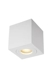   
                        
                        Точковий світильник ZUMALINE (Польща) 34198    
                         у стилі Хай-тек.  
                        Тип джерела світла: світлодіодна лампа, змінна.                         Форма: Квадрат.                         Кольори плафонів і підвісок: Білий.                         Матеріал: Алюміній, Скло.                          фото 1