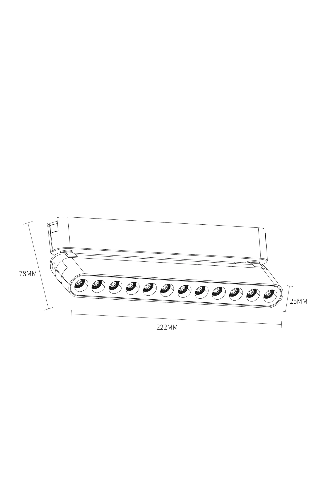   
                        
                        Трековий світильник LAGUNA LIGHTING (Україна) 34281    
                         У стилі Хай-тек.  
                        Тип джерела світла: вбудований led-модуль, незмінний.                         Форма: Прямокутник.                         Кольори плафонів і підвісок: Чорний.                         Матеріал: Алюміній.                          фото 2