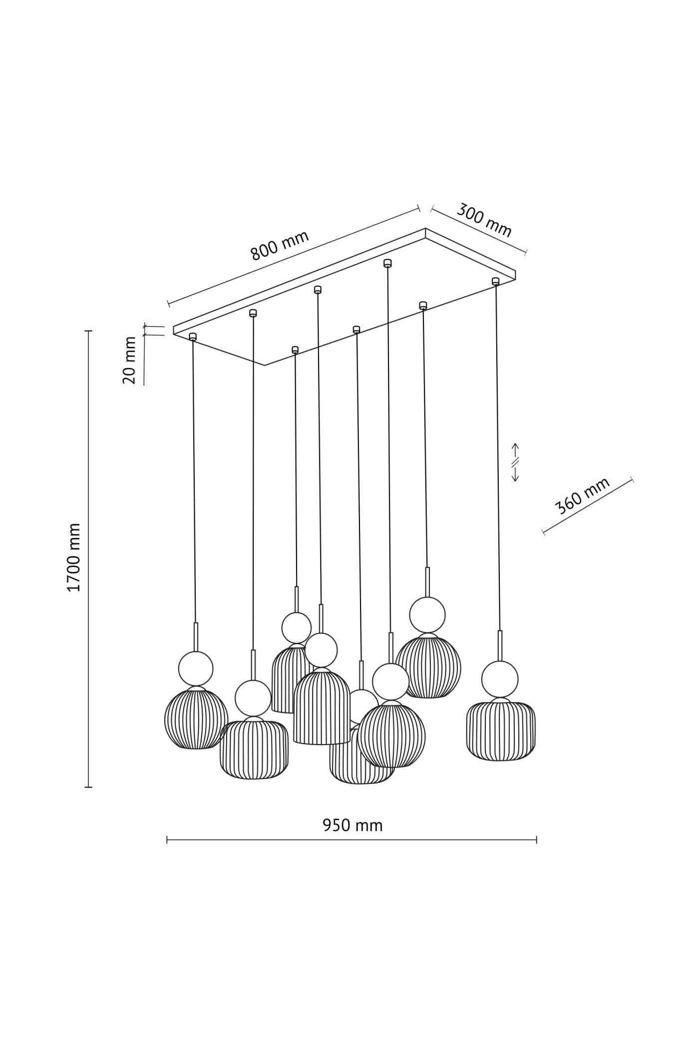   
                        
                        Люстра TK LIGHTING (Польша) 34421    
                         В стиле Модерн.  
                        Тип источника света: светодиодная лампа, сменная.                         Форма: Прямоугольник.                         Цвета плафонов и подвесок: Желтый.                         Материал: Стекло.                          фото 13