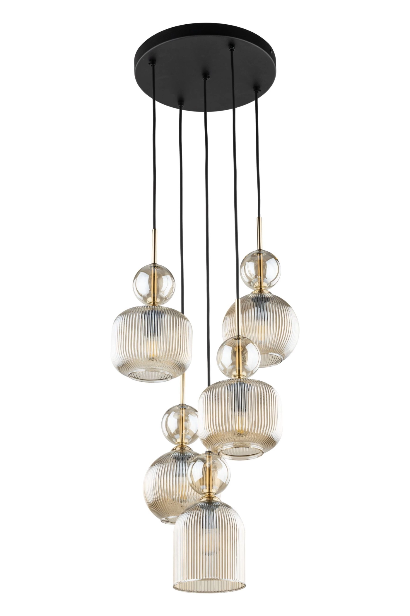   
                        
                        Люстра TK LIGHTING (Польша) 34448    
                         В стиле Модерн.  
                        Тип источника света: светодиодная лампа, сменная.                         Форма: Круг.                         Цвета плафонов и подвесок: Желтый.                         Материал: Стекло.                          фото 3