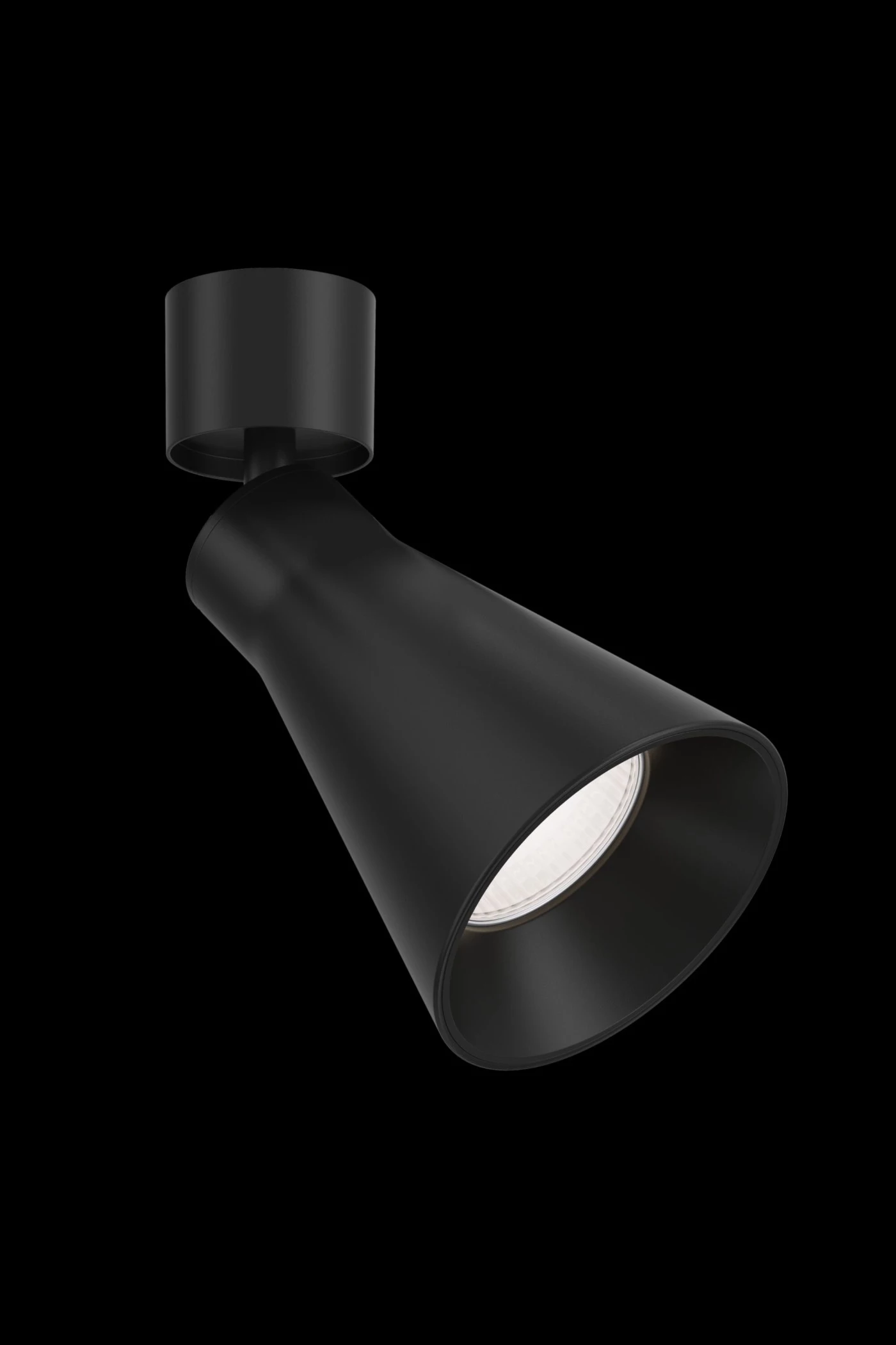   
                        Точковий світильник MAYTONI (Німеччина) 34552    
                         у стилі Хай-тек.  
                        Тип джерела світла: світлодіодна лампа, змінна.                         Форма: Коло.                         Кольори плафонів і підвісок: Чорний.                         Матеріал: Алюміній.                          фото 3