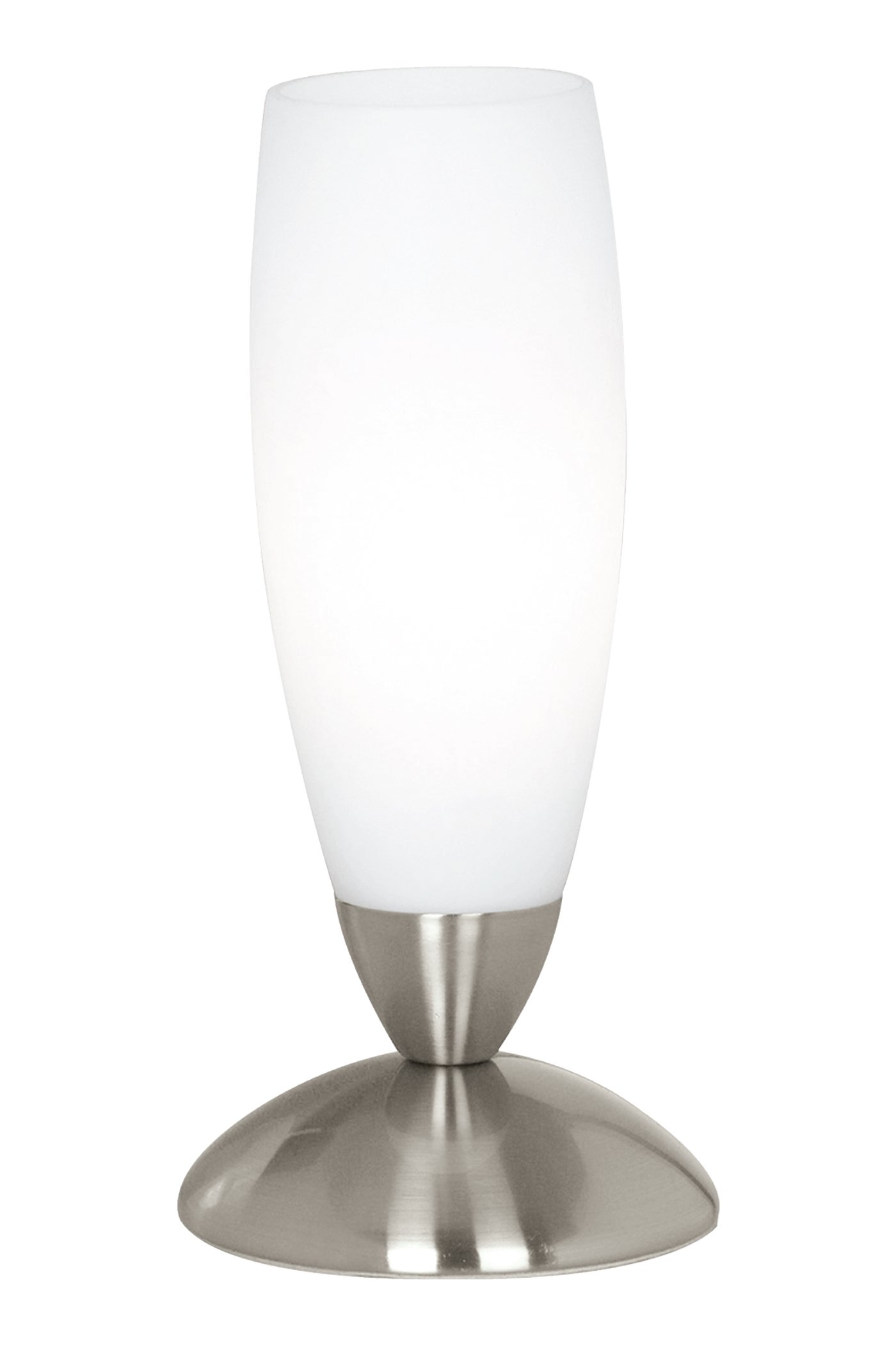   
                        Настільна лампа EGLO (Австрія) 35115    
                         у стилі модерн.  
                        Тип джерела світла: cвітлодіодні led, енергозберігаючі, розжарювання.                                                 Кольори плафонів і підвісок: білий.                         Матеріал: скло.                          фото 1