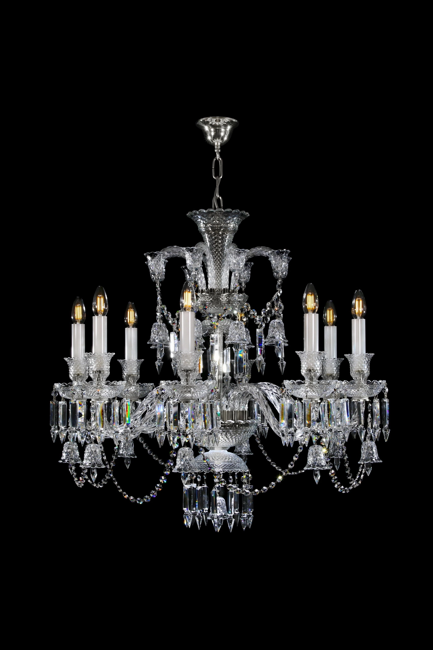   
                        
                        Кришталева люстра ARTGLASS (Чехія) 35210    
                         У стилі Класика.  
                        Тип джерела світла: світлодіодна лампа, змінна.                         Форма: Коло.                         Кольори плафонів і підвісок: Прозорий.                         Матеріал: Кришталь.                          фото 5