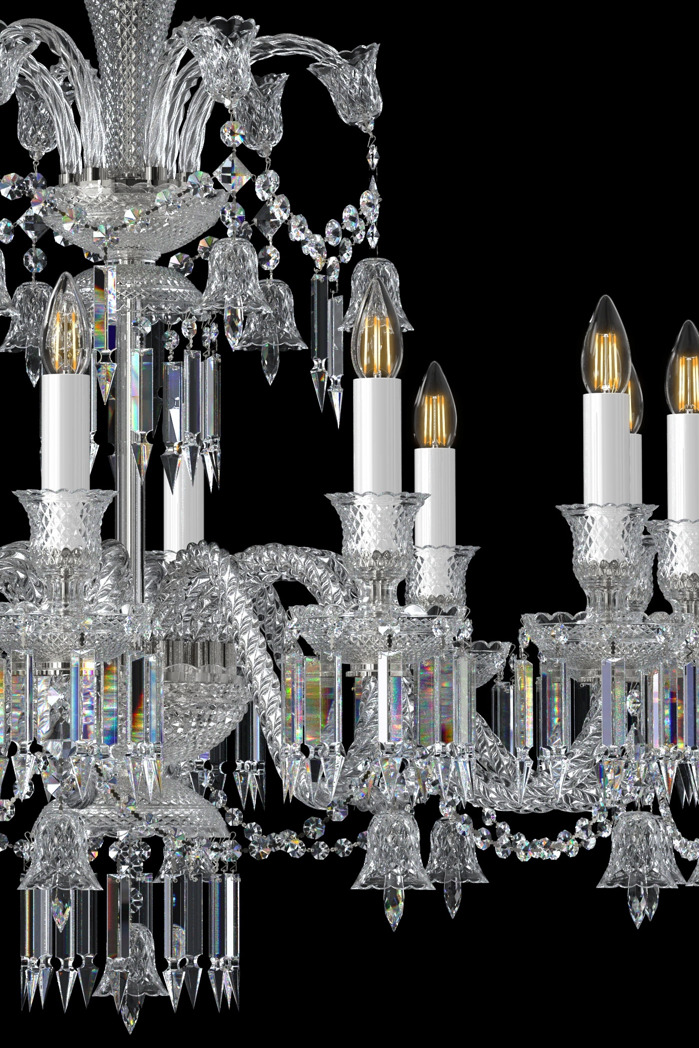   
                        
                        Хрустальная люстра ARTGLASS (Чехия) 35212    
                         В стиле Классика.  
                        Тип источника света: светодиодная лампа, сменная.                         Форма: Круг.                         Цвета плафонов и подвесок: Прозрачный.                         Материал: Хрусталь.                          фото 5