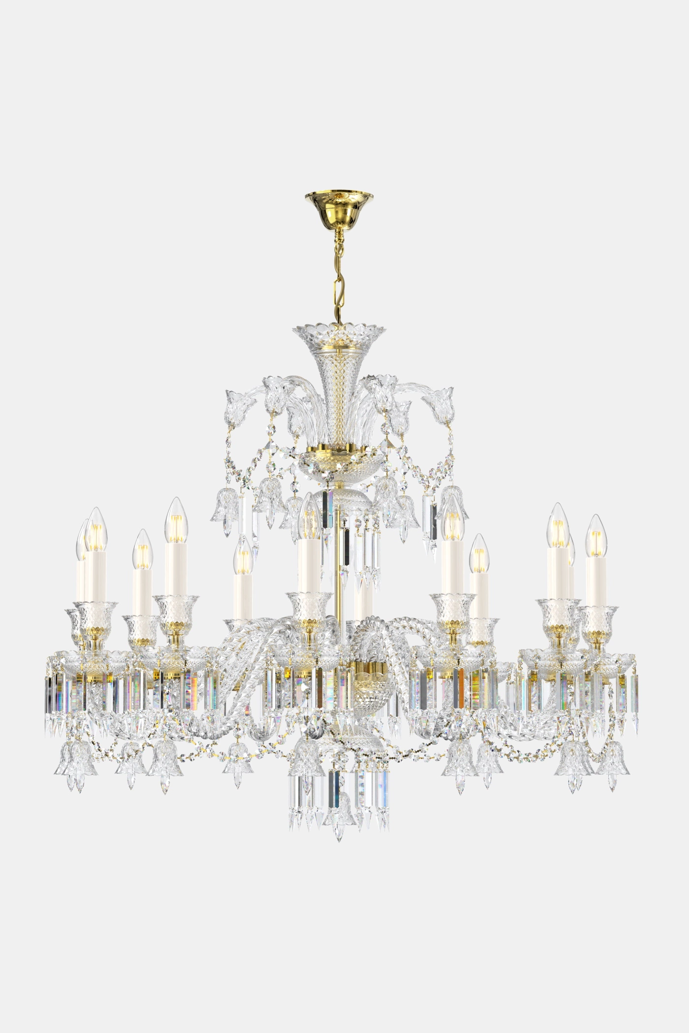   
                        
                        Кришталева люстра ARTGLASS (Чехія) 35213    
                         У стилі Класика.  
                        Тип джерела світла: світлодіодна лампа, змінна.                         Форма: Коло.                         Кольори плафонів і підвісок: Прозорий.                         Матеріал: Кришталь.                          фото 1