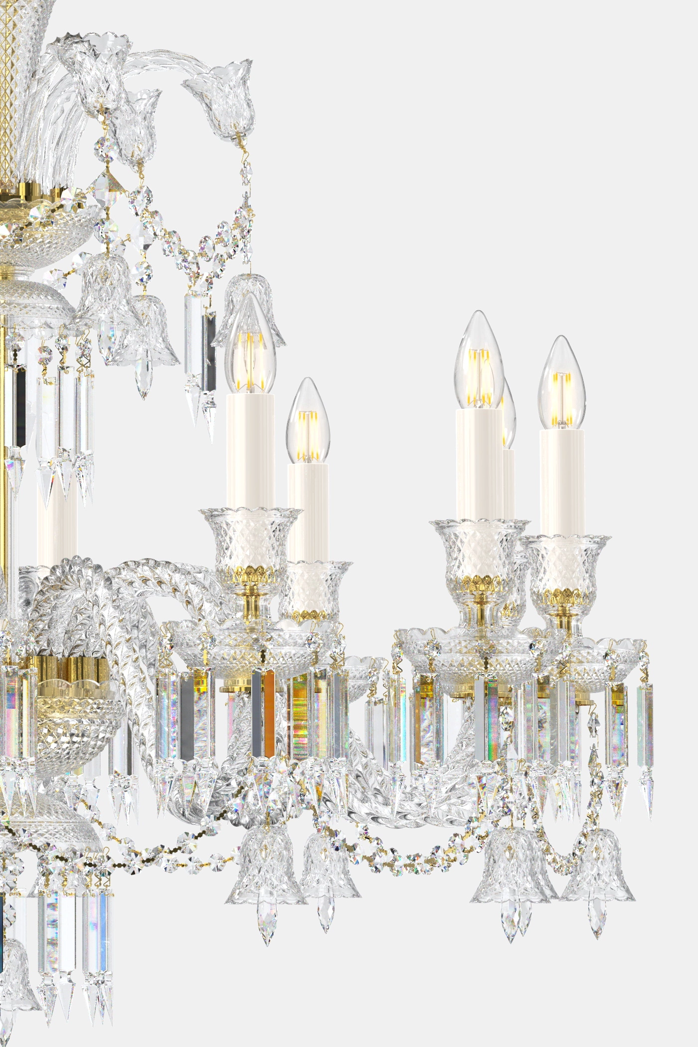  
                        
                        Кришталева люстра ARTGLASS (Чехія) 35213    
                         У стилі Класика.  
                        Тип джерела світла: світлодіодна лампа, змінна.                         Форма: Коло.                         Кольори плафонів і підвісок: Прозорий.                         Матеріал: Кришталь.                          фото 2