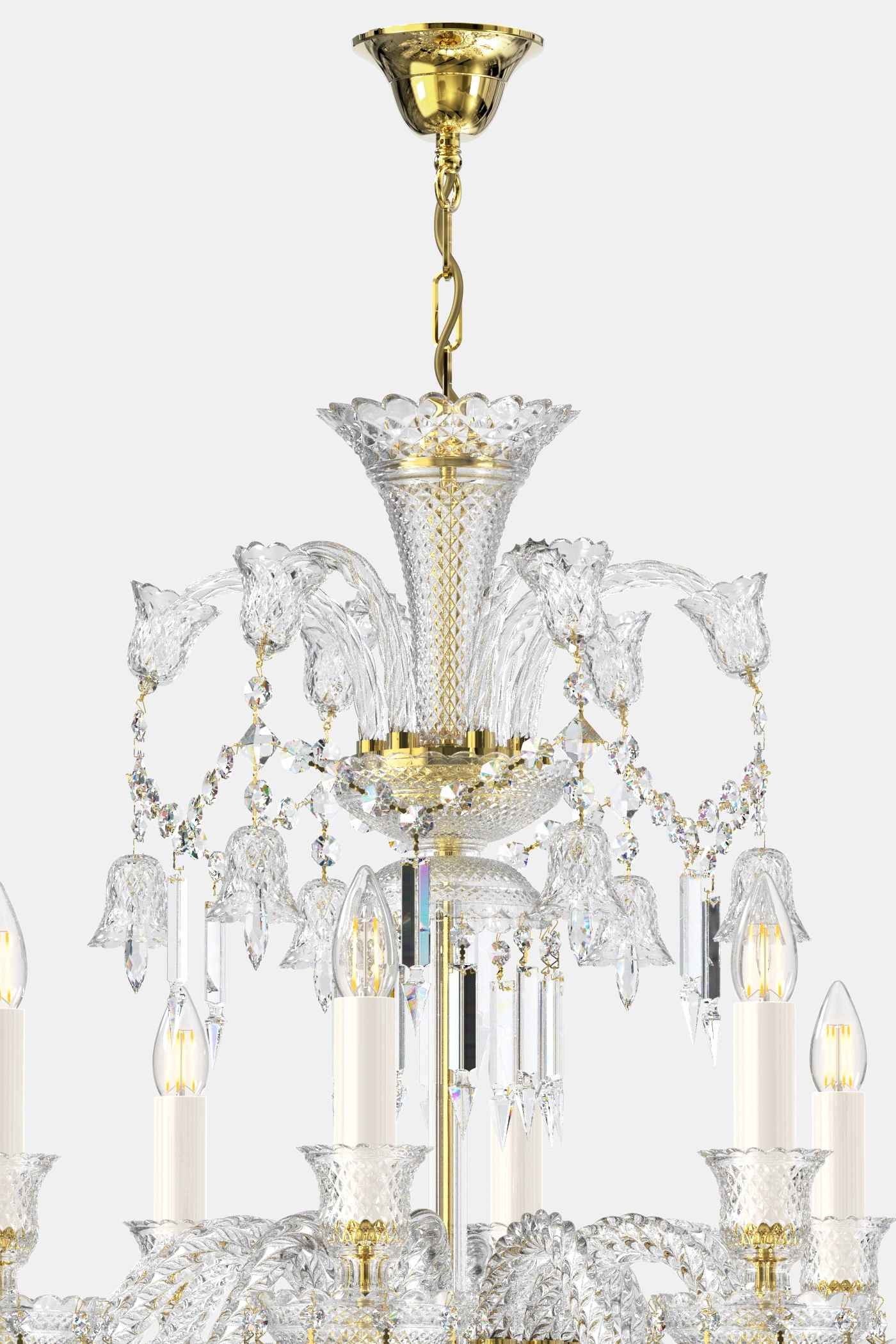   
                        
                        Кришталева люстра ARTGLASS (Чехія) 35213    
                         У стилі Класика.  
                        Тип джерела світла: світлодіодна лампа, змінна.                         Форма: Коло.                         Кольори плафонів і підвісок: Прозорий.                         Матеріал: Кришталь.                          фото 3