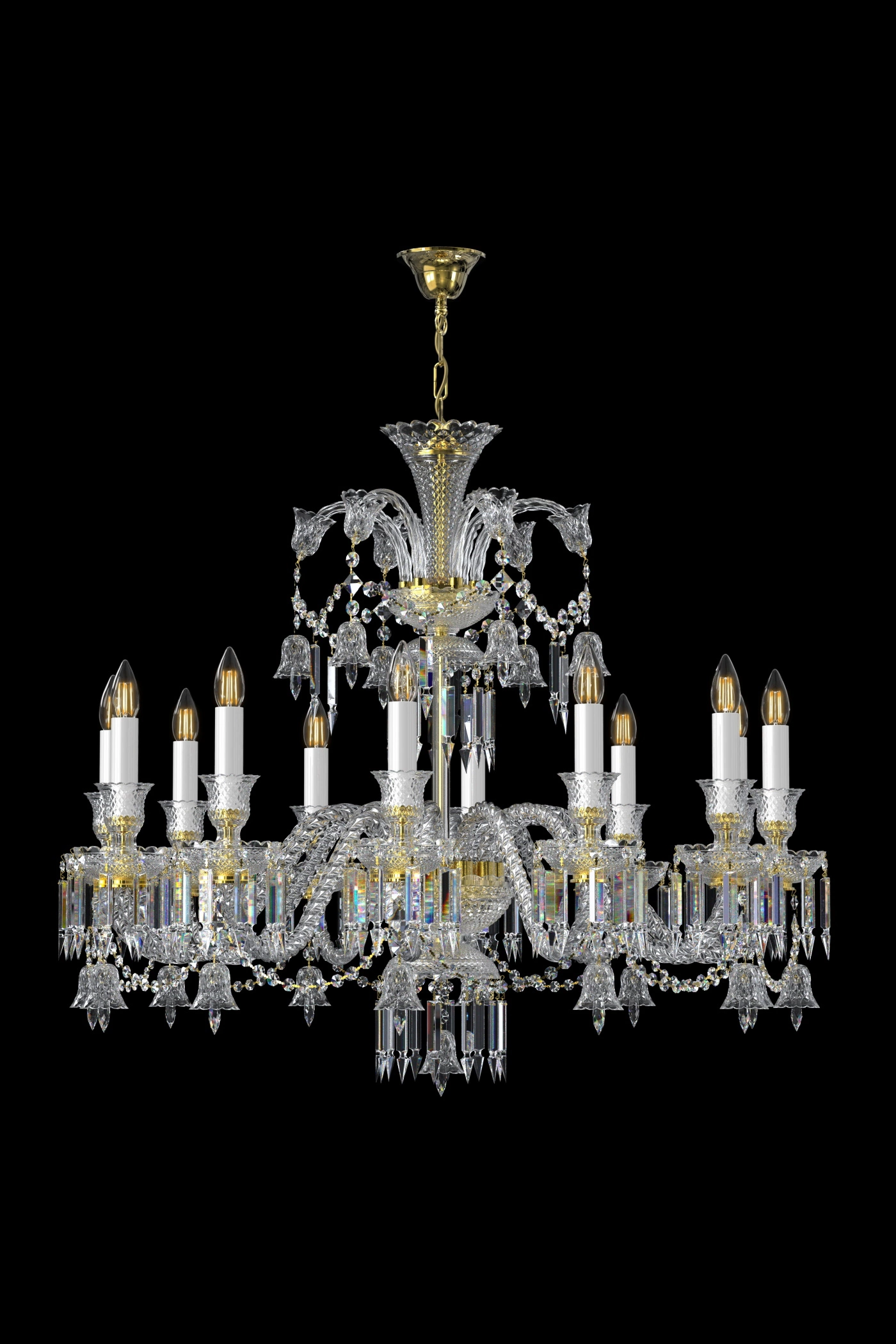   
                        
                        Кришталева люстра ARTGLASS (Чехія) 35213    
                         У стилі Класика.  
                        Тип джерела світла: світлодіодна лампа, змінна.                         Форма: Коло.                         Кольори плафонів і підвісок: Прозорий.                         Матеріал: Кришталь.                          фото 4