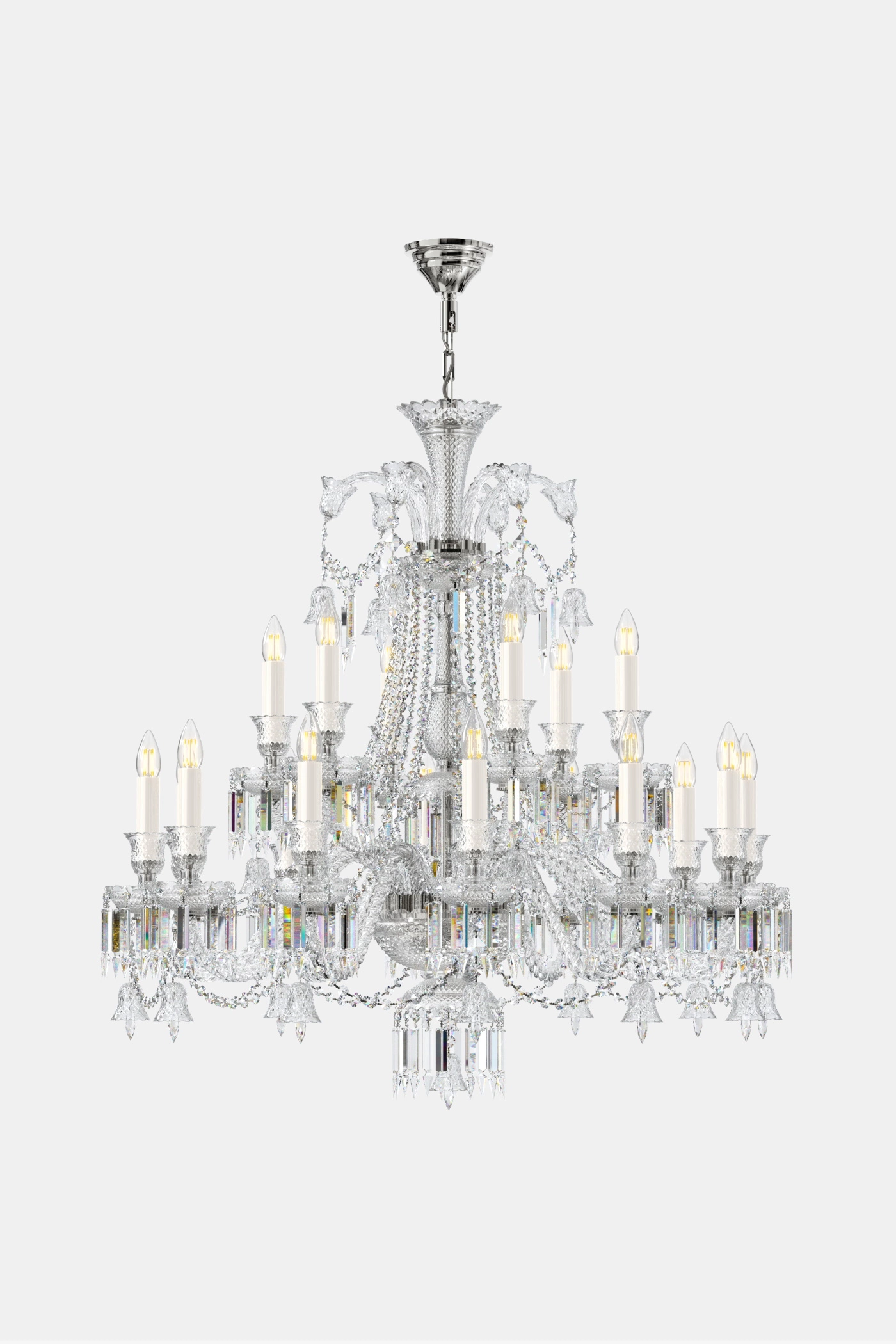   
                        
                        Кришталева люстра ARTGLASS (Чехія) 35214    
                         У стилі Класика.  
                        Тип джерела світла: світлодіодна лампа, змінна.                         Форма: Коло.                         Кольори плафонів і підвісок: Прозорий.                         Матеріал: Кришталь.                          фото 1