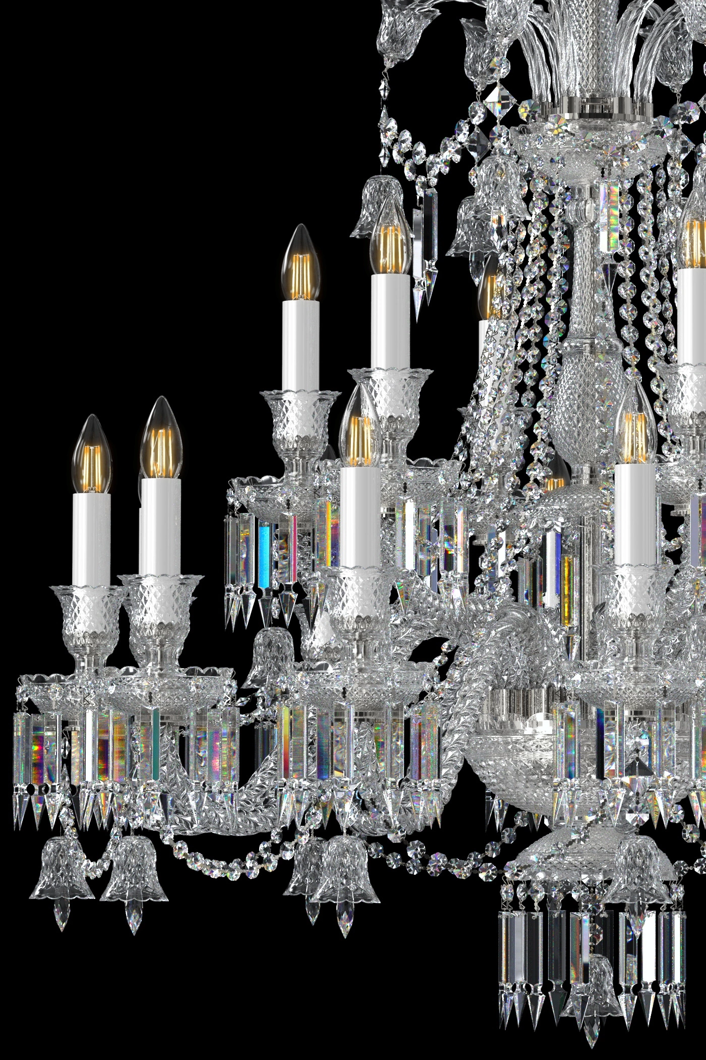   
                        
                        Кришталева люстра ARTGLASS (Чехія) 35214    
                         У стилі Класика.  
                        Тип джерела світла: світлодіодна лампа, змінна.                         Форма: Коло.                         Кольори плафонів і підвісок: Прозорий.                         Матеріал: Кришталь.                          фото 6