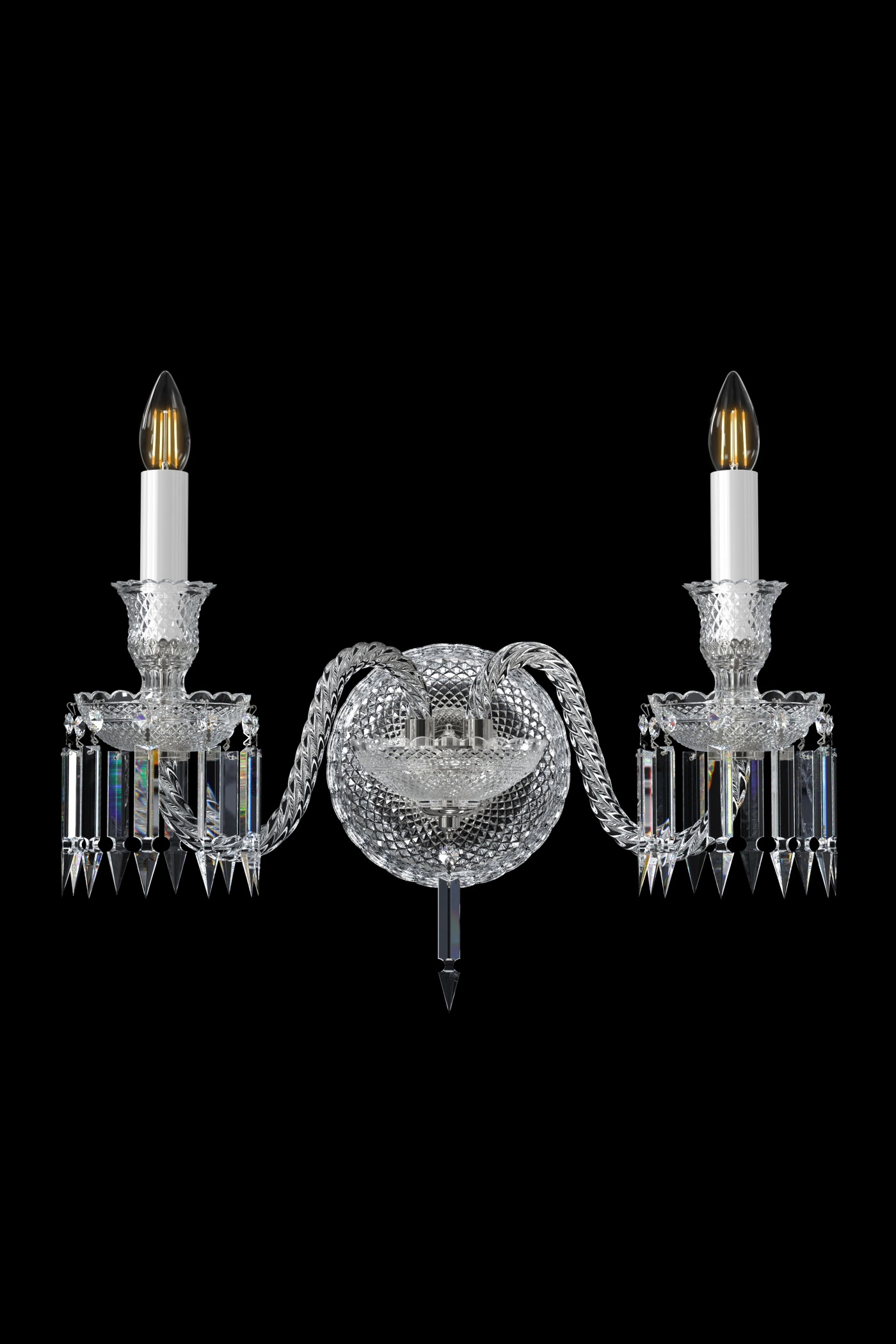   
                        
                        Хрустальное бра ARTGLASS (Чехия) 35216    
                         В стиле Классика.  
                        Тип источника света: светодиодная лампа, сменная.                                                 Цвета плафонов и подвесок: Прозрачный.                         Материал: Хрусталь.                          фото 4