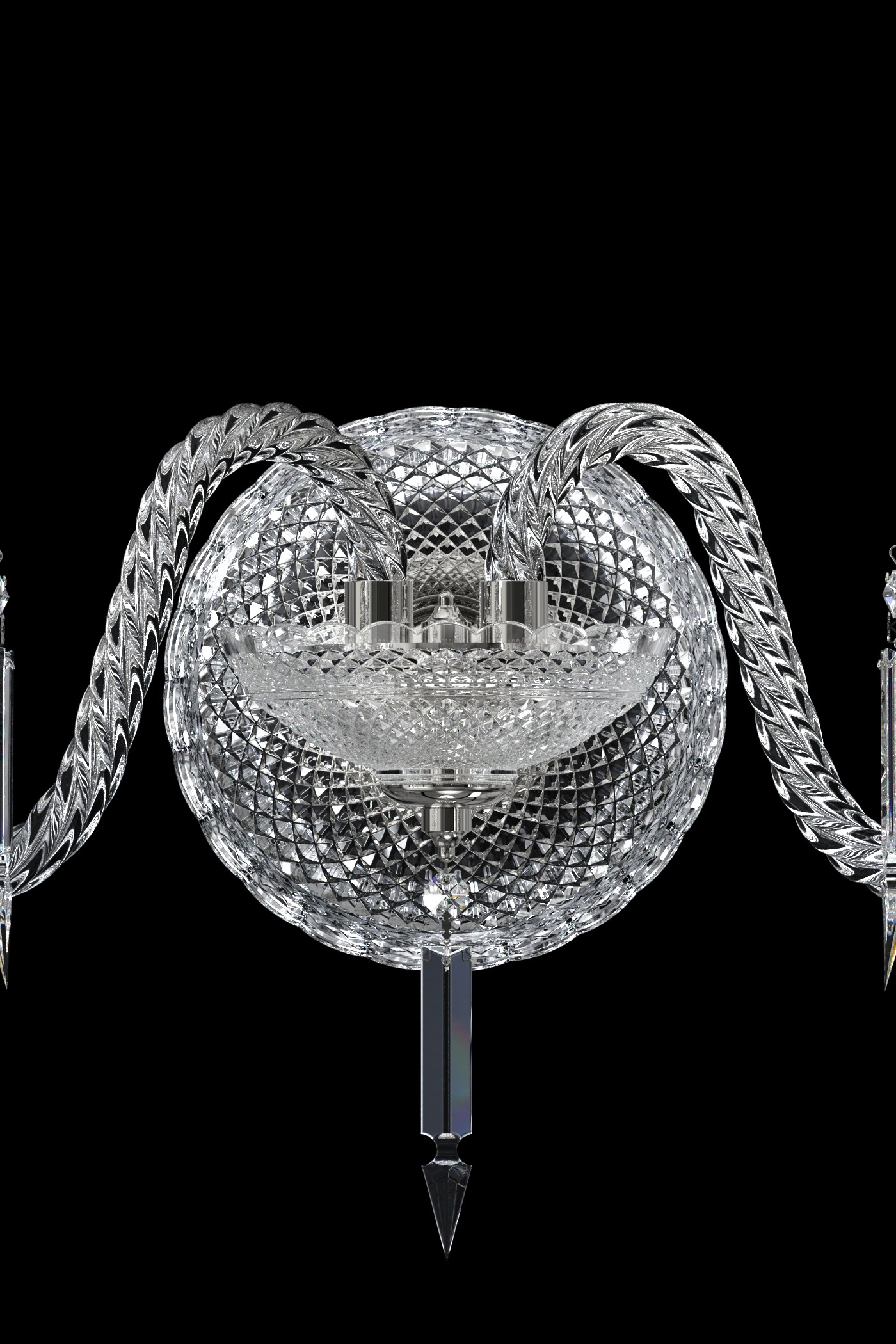   
                        
                        Хрустальное бра ARTGLASS (Чехия) 35216    
                         В стиле Классика.  
                        Тип источника света: светодиодная лампа, сменная.                                                 Цвета плафонов и подвесок: Прозрачный.                         Материал: Хрусталь.                          фото 6