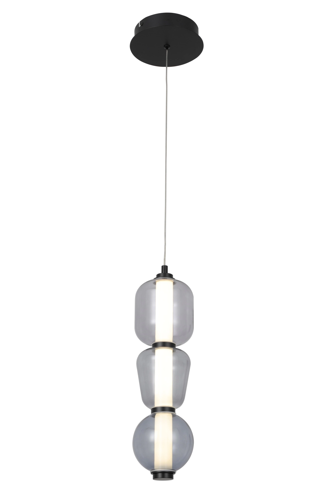   
                        
                        Люстра LAGUNA LIGHTING (Україна) 35235    
                         У стилі Хай-тек.  
                        Тип джерела світла: вбудований led-модуль, незмінний.                         Форма: Багатоформний.                         Кольори плафонів і підвісок: Сірий.                         Матеріал: Скло.                          фото 1