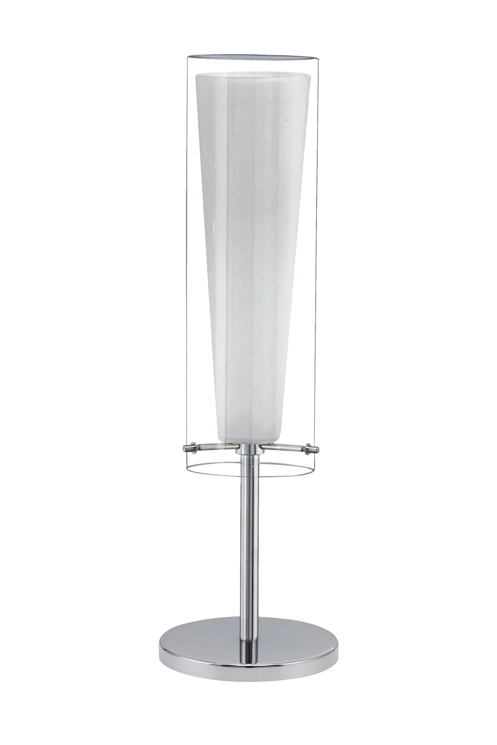   
                        
                        Настільна лампа EGLO (Австрія) 35280    
                         у стилі Модерн.  
                        Тип джерела світла: світлодіодна лампа, змінна.                                                 Кольори плафонів і підвісок: Білий, Прозорий.                         Матеріал: Скло.                          фото 1