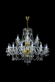   
                        
                        Кришталева люстра ARTGLASS (Чехія) 35300    
                         У стилі Класика.  
                        Тип джерела світла: світлодіодна лампа, змінна.                         Форма: Коло.                         Кольори плафонів і підвісок: Прозорий.                         Матеріал: Кришталь.                          фото 1