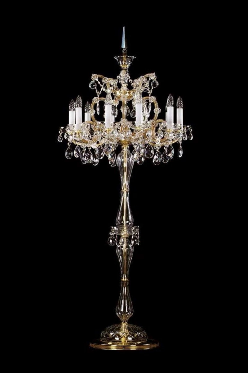  
                        
                        Торшер ARTGLASS (Чехия) 35316    
                         В стиле Классика.  
                        Тип источника света: светодиодная лампа, сменная.                                                 Цвета плафонов и подвесок: Прозрачный.                         Материал: Хрусталь.                          фото 1