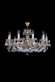   
                        
                        Кришталева люстра ARTGLASS (Чехія) 35322    
                         У стилі Класика.  
                        Тип джерела світла: світлодіодна лампа, змінна.                         Форма: Коло.                         Кольори плафонів і підвісок: Прозорий.                         Матеріал: Кришталь.                          фото 1
