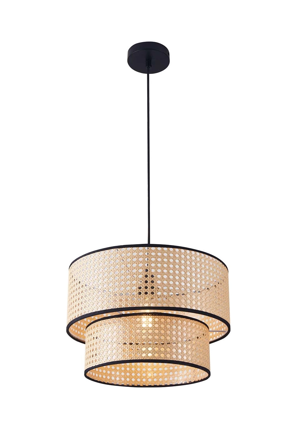   
                        
                        Люстра GOLDLUX (Польща) 35342    
                         У стилі Кантрі.  
                        Тип джерела світла: світлодіодна лампа, змінна.                         Форма: Циліндр.                         Кольори плафонів і підвісок: Бежевий, Чорний.                         Матеріал: Дерево.                          фото 2