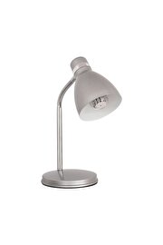   
                        Настільна лампа KANLUX (Польща) 35878    
                         у стилі лофт.  
                        Тип джерела світла: cвітлодіодні led, енергозберігаючі, розжарювання.                                                 Кольори плафонів і підвісок: сірий.                         Матеріал: сталь.                          фото 1