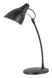   
                        
                        Настольная лампа EGLO (Австрия) 35890    
                         в стиле Хай-тек.  
                        Тип источника света: светодиодная лампа, сменная.                                                 Цвета плафонов и подвесок: Черный.                         Материал: Сталь, Пластик.                          фото 1