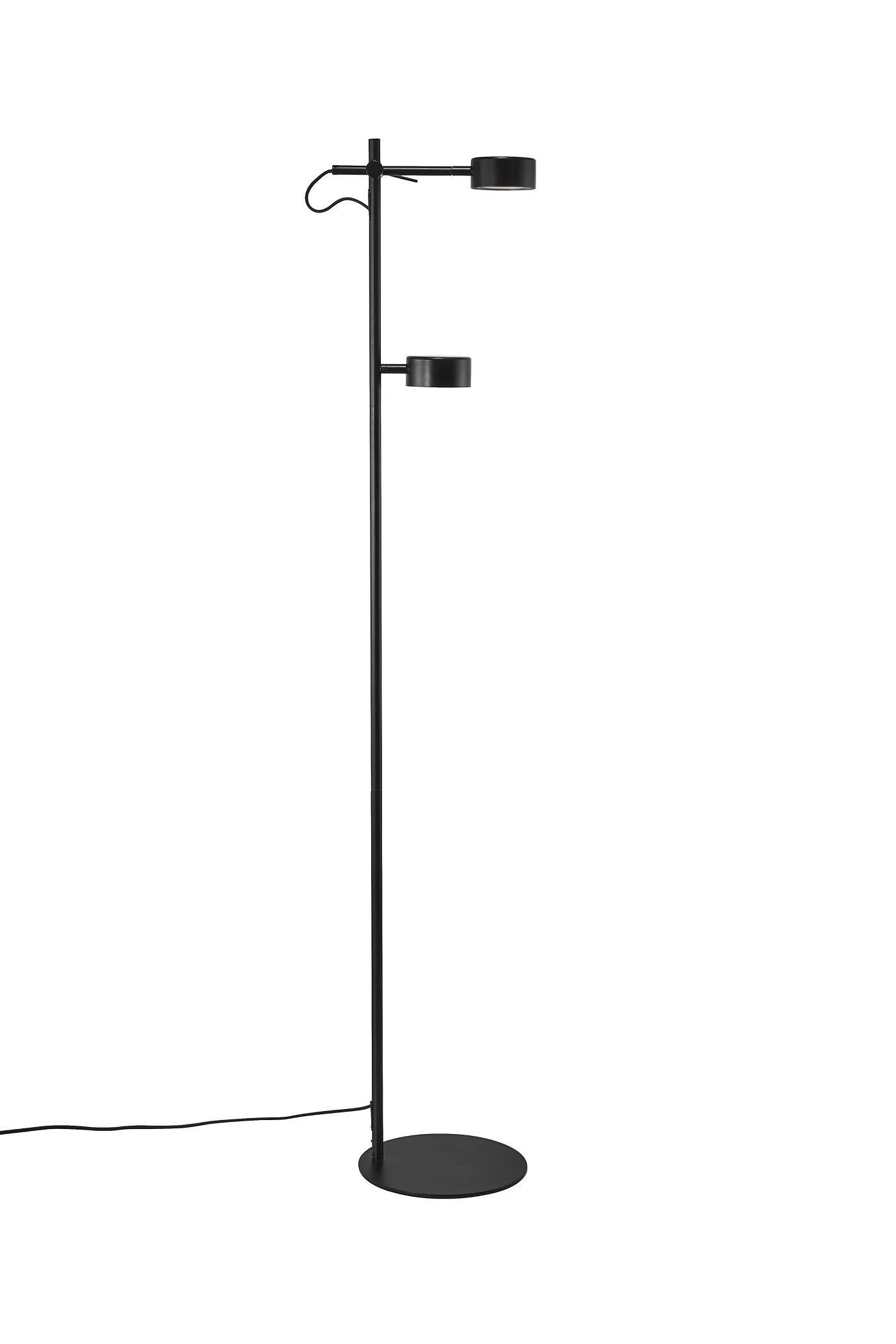   
                        Торшер NORDLUX (Данія) 36007    
                         у стилі лофт, хай-тек.  
                        Тип джерела світла: вбудовані світлодіоди led.                                                 Кольори плафонів і підвісок: чорний.                         Матеріал: метал.                          фото 1