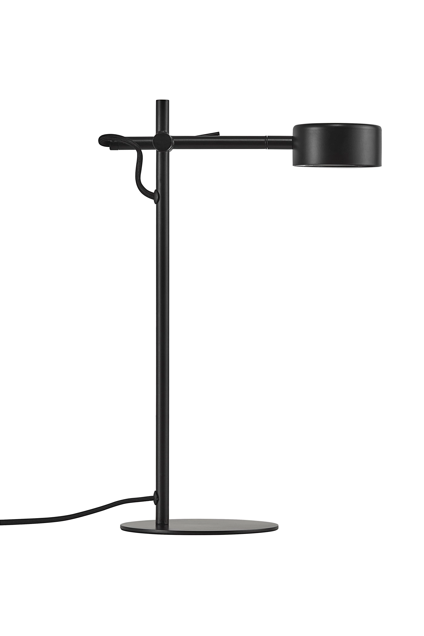   
                        Настільна лампа NORDLUX (Данія) 36008    
                         у стилі лофт.  
                        Тип джерела світла: вбудовані світлодіоди led.                                                 Кольори плафонів і підвісок: чорний, прозорий.                         Матеріал: метал, пластик.                          фото 1
