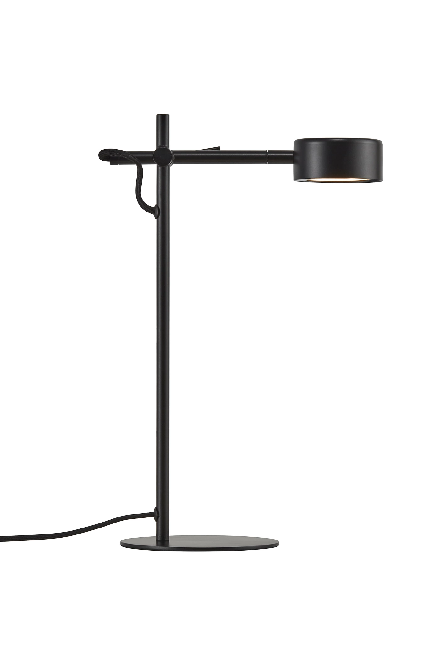  
                        Настольная лампа NORDLUX  (Дания) 36008    
                         в стиле Лофт.  
                        Тип источника света: встроенный led-модуль, несъемный.                                                 Цвета плафонов и подвесок: Черный, Прозрачный.                         Материал: Металл, Пластик.                          фото 4