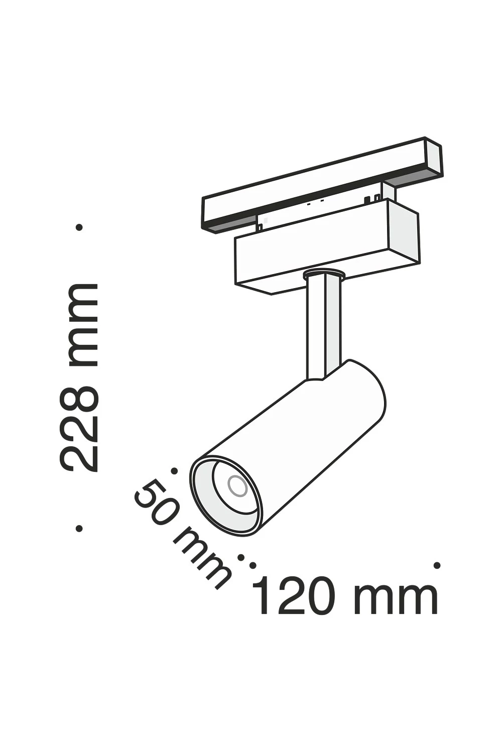   
                        Трековый магнитный светильник MAYTONI  (Германия) 36011    
                         в стиле Хай-тек.  
                        Тип источника света: встроенный led-модуль, несъемный.                                                 Цвета плафонов и подвесок: Черный.                         Материал: Алюминий.                          фото 4