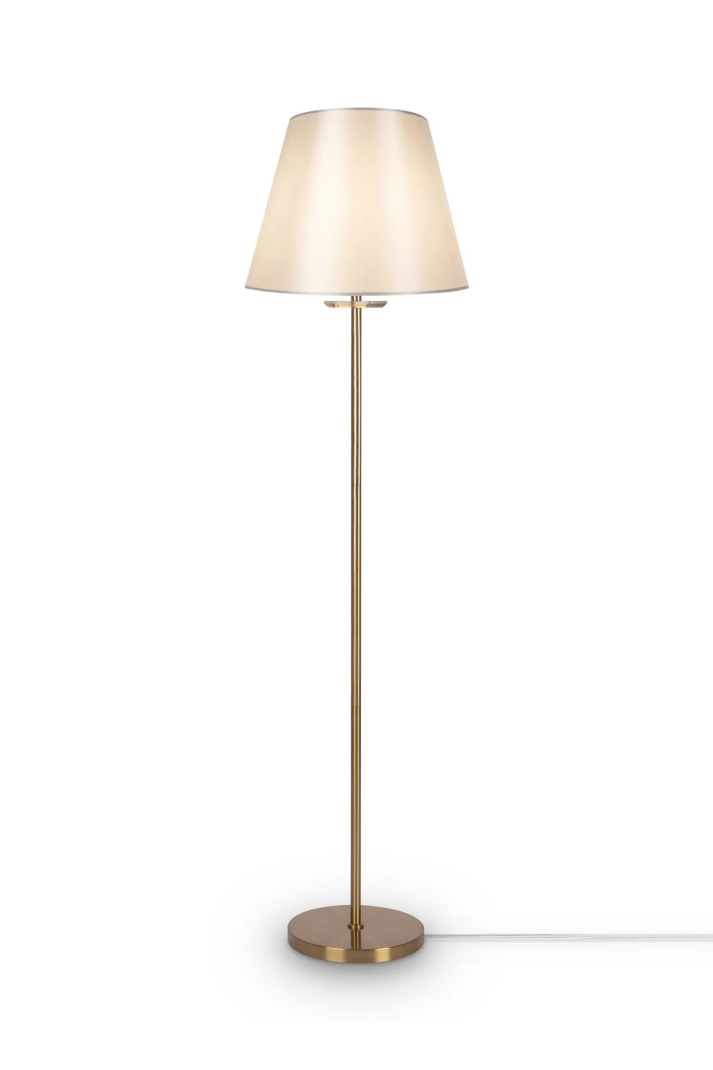   
                        
                        Торшер FREYA (Німеччина) 36012    
                         у стилі Класика.  
                        Тип джерела світла: світлодіодна лампа, змінна.                                                 Кольори плафонів і підвісок: Бежевий.                         Матеріал: Тканина.                          фото 2