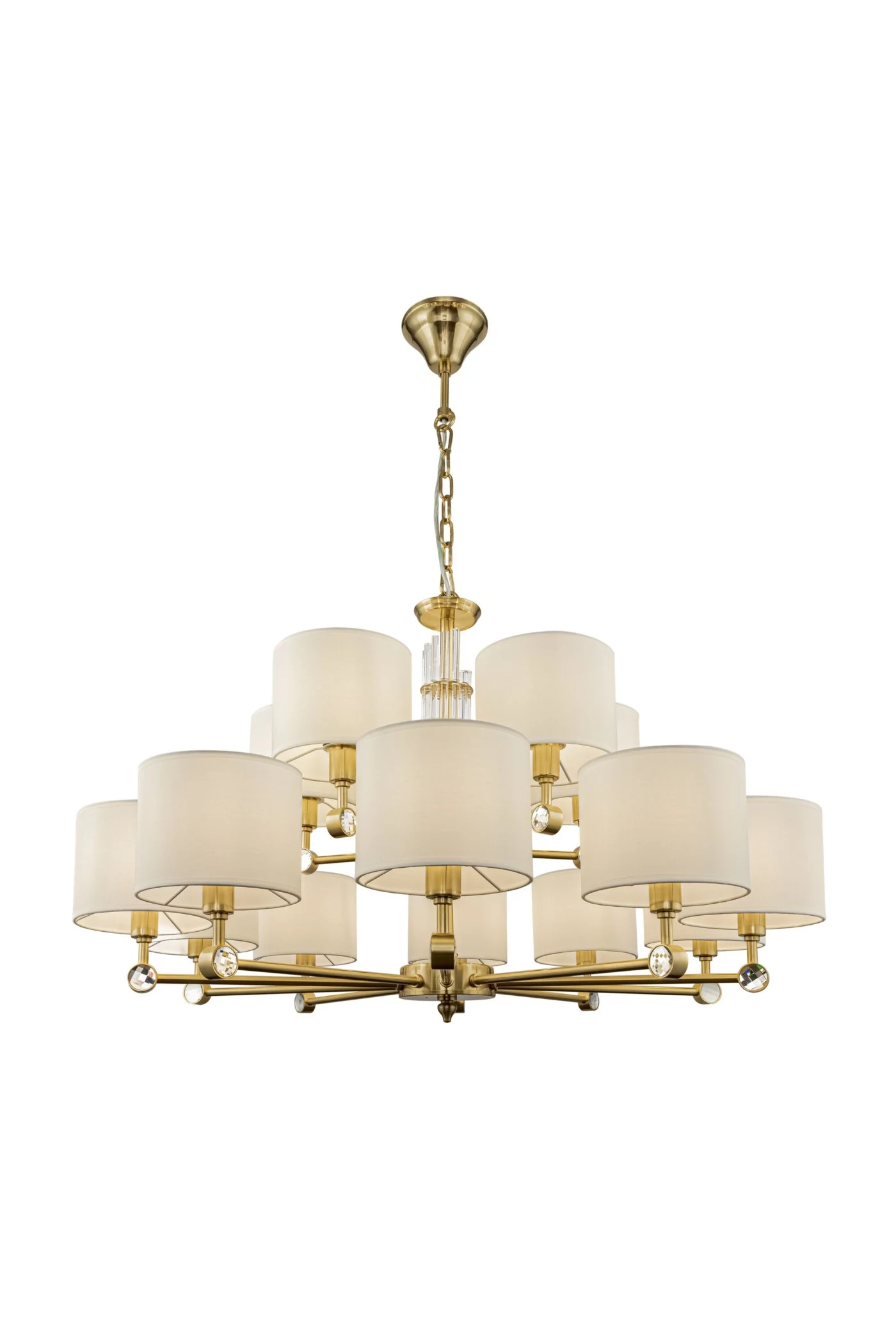   
                        
                        Люстра MAYTONI (Германия) 36055    
                         В стиле Классика.  
                        Тип источника света: светодиодная лампа, сменная.                         Форма: Круг.                         Цвета плафонов и подвесок: Белый.                         Материал: Ткань.                          фото 1