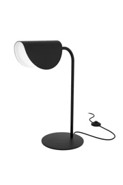   
                        Настільна лампа MAYTONI (Німеччина) 36069    
                         у стилі Лофт.  
                        Тип джерела світла: світлодіодна лампа, змінна.                                                 Кольори плафонів і підвісок: Чорний, Білий.                         Матеріал: Акрил.                          фото 1