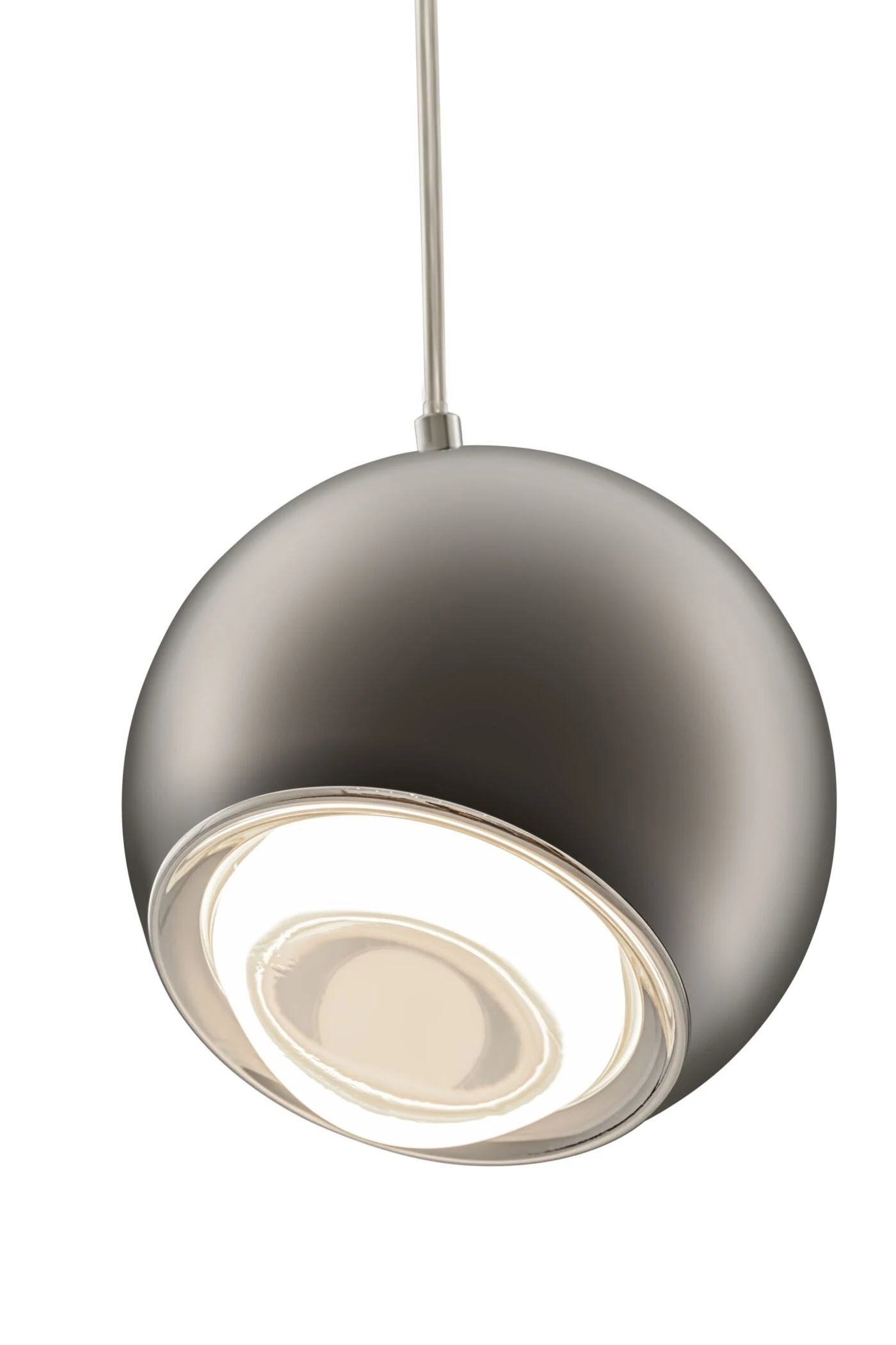   
                        Люстра MAYTONI (Німеччина) 36124    
                         у стилі хай-тек.  
                        Тип джерела світла: вбудовані світлодіоди led.                         Форма: куля.                         Кольори плафонів і підвісок: сірий, прозорий.                         Матеріал: метал, скло.                          фото 2