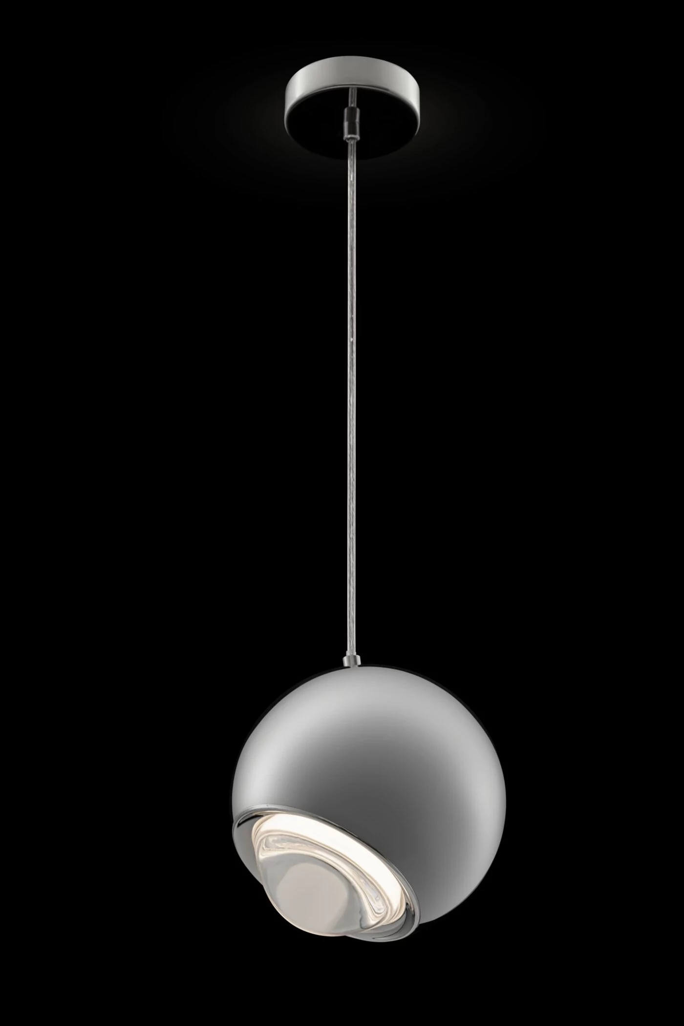   
                        Люстра MAYTONI (Німеччина) 36124    
                         у стилі хай-тек.  
                        Тип джерела світла: вбудовані світлодіоди led.                         Форма: куля.                         Кольори плафонів і підвісок: сірий, прозорий.                         Матеріал: метал, скло.                          фото 3