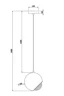   
                        Люстра MAYTONI (Німеччина) 36124    
                         у стилі хай-тек.  
                        Тип джерела світла: вбудовані світлодіоди led.                         Форма: куля.                         Кольори плафонів і підвісок: сірий, прозорий.                         Матеріал: метал, скло.                          фото 4