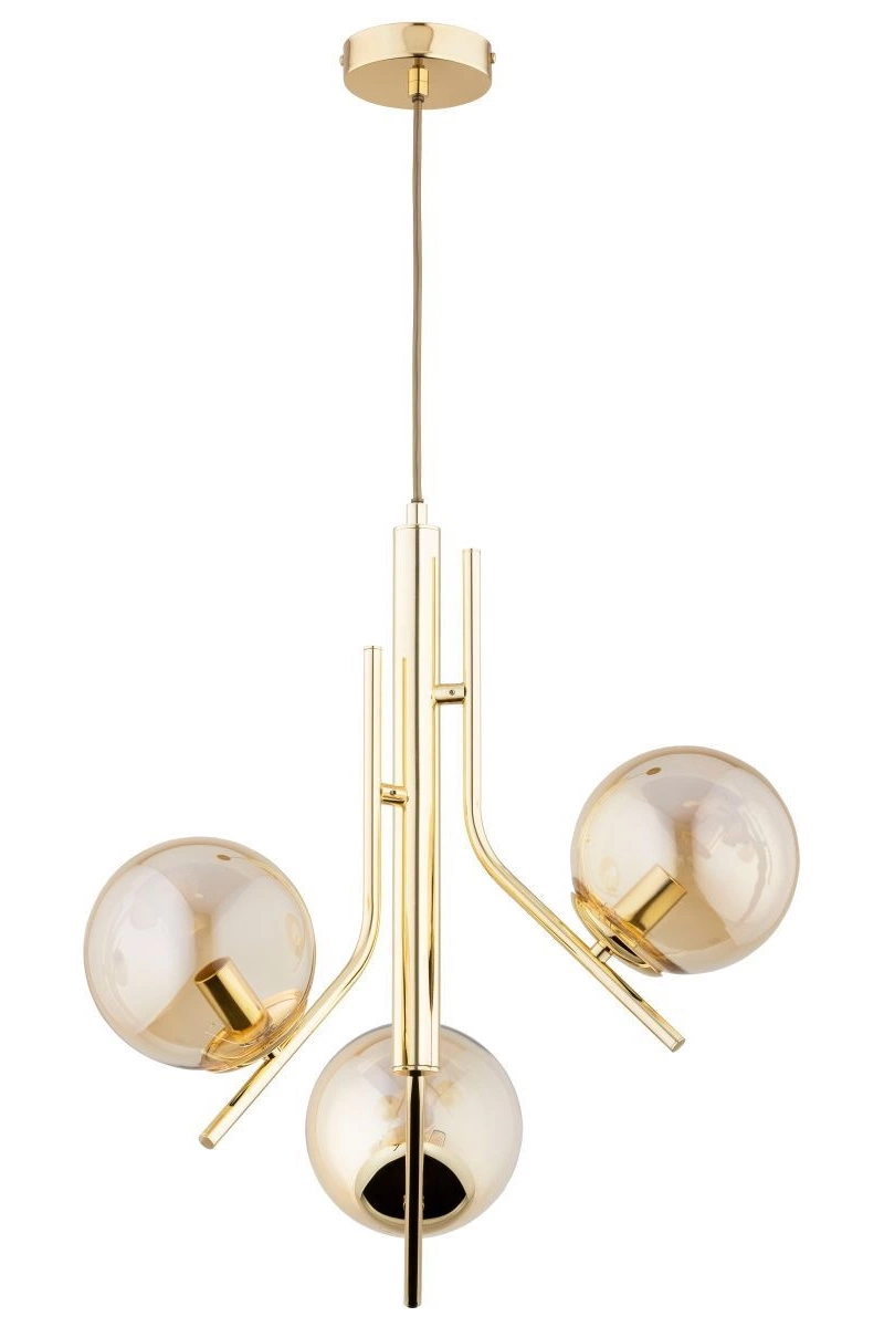 Люстра ALFA (Польща) 36395    
                         У стилі Модерн.  
                        Тип джерела світла: світлодіодна лампа, змінна.                         Форма: Коло.                         Кольори плафонів і підвісок: Жовтий.                         Матеріал: Скло.                          фото 1