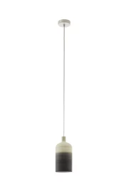  
                        Люстра EGLO (Австрія) 36681    
                         у стилі Модерн.  
                        Тип джерела світла: світлодіодна лампа, змінна.                         Форма: Циліндр.                         Кольори плафонів і підвісок: Сірий.                         Матеріал: Кераміка.                          фото 1