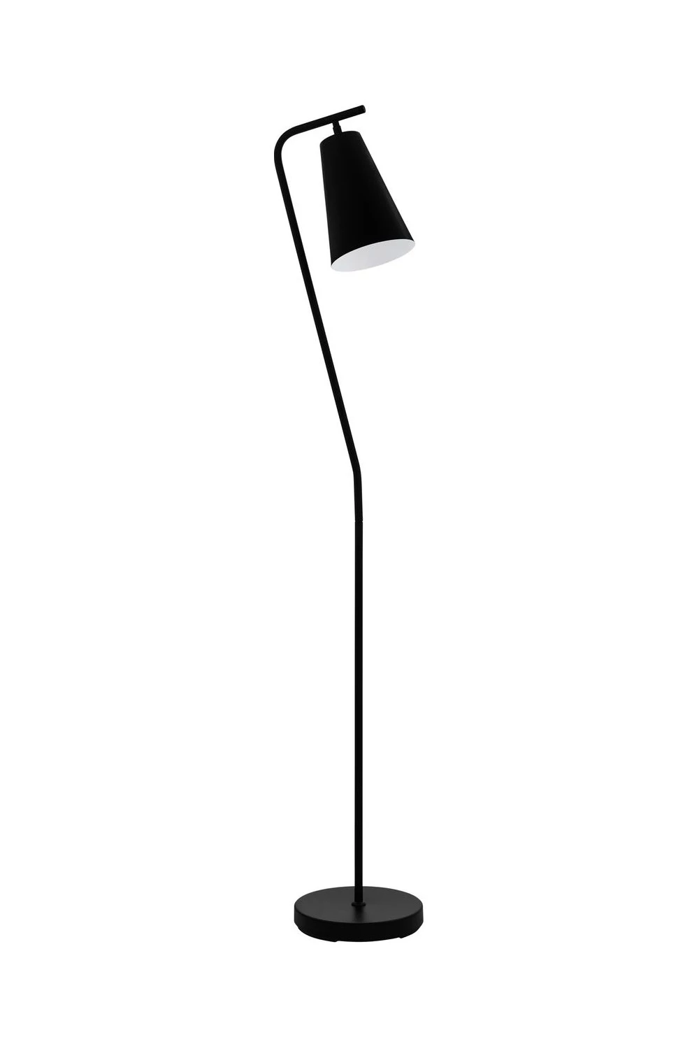   
                        Торшер EGLO (Австрія) 36716    
                         у стилі Лофт.  
                        Тип джерела світла: cвітлодіодні led, енергозберігаючі, розжарювання.                                                 Кольори плафонів і підвісок: Чорний, Білий.                         Матеріал: Сталь.                          фото 1