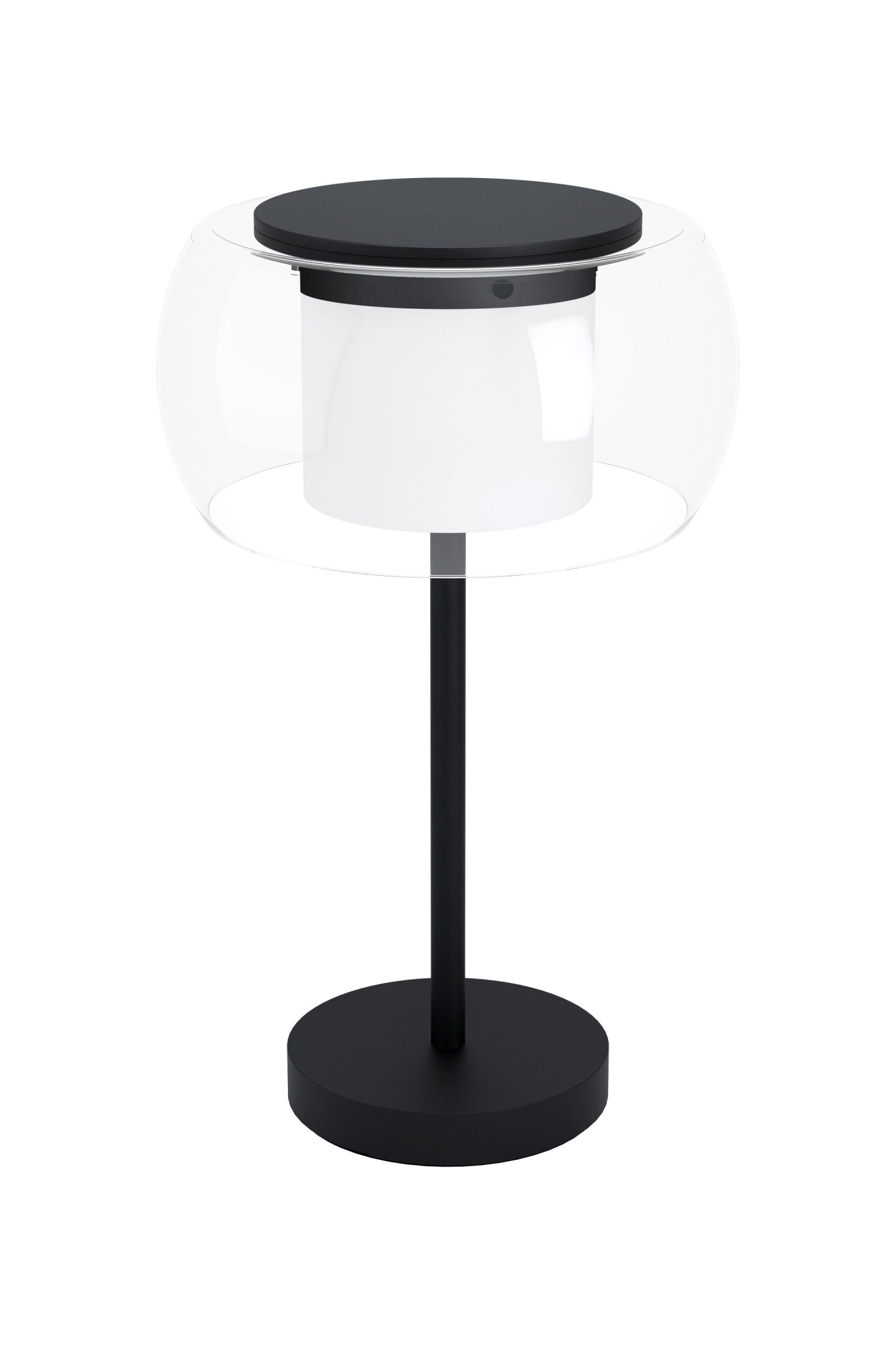   
                        
                        Настільна лампа EGLO (Австрія) 36791    
                         у стилі Модерн.  
                        Тип джерела світла: вбудований led-модуль, незмінний.                                                 Кольори плафонів і підвісок: Білий, Прозорий.                         Матеріал: Скло.                          фото 1