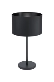   
                        Настільна лампа EGLO (Австрія) 36823    
                         у стилі модерн.  
                        Тип джерела світла: cвітлодіодні led, енергозберігаючі, розжарювання.                                                 Кольори плафонів і підвісок: чорний.                         Матеріал: тканина.                          фото 1