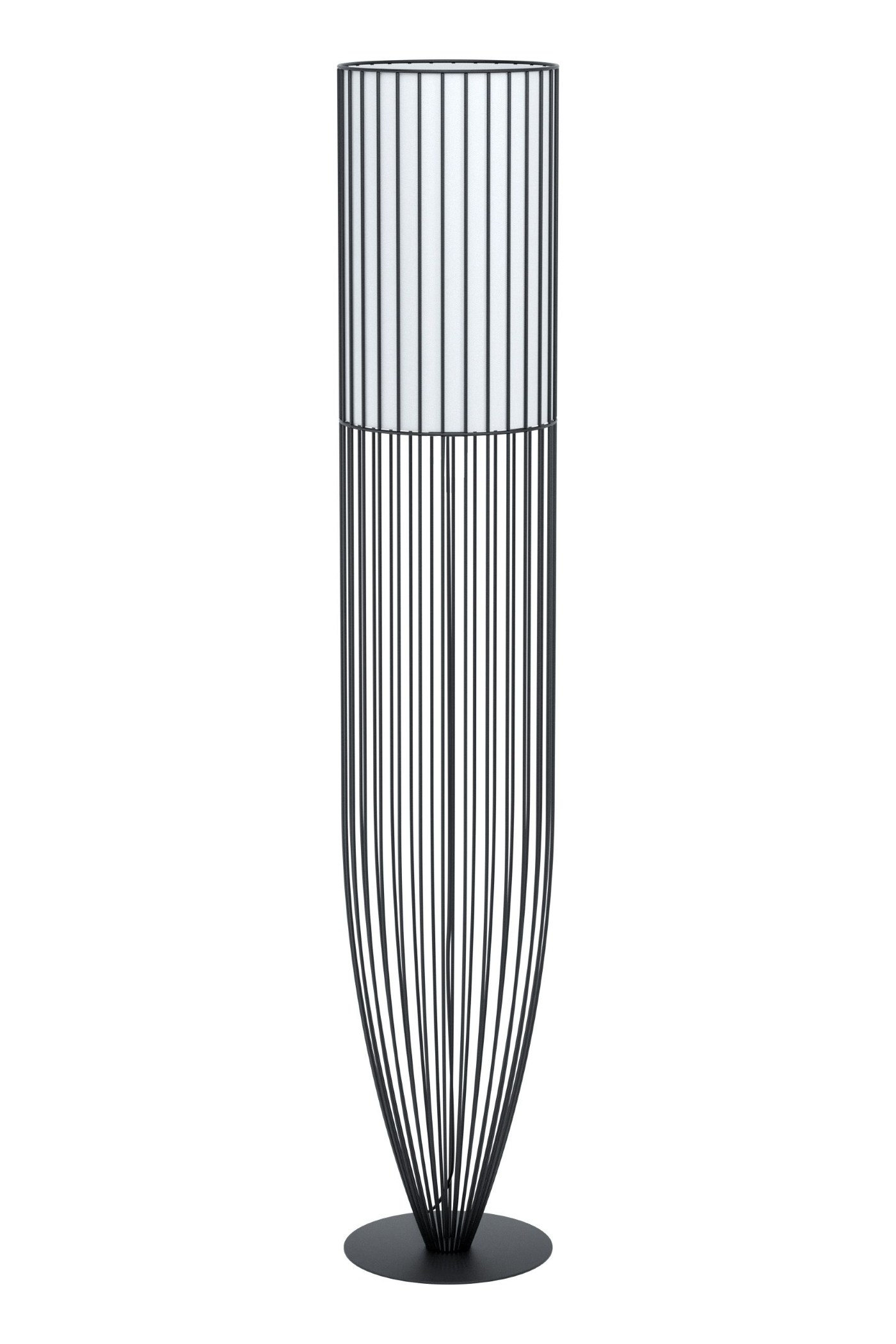  
                        Торшер EGLO (Австрія) 36878    
                         у стилі лофт.  
                        Тип джерела світла: cвітлодіодні led, енергозберігаючі, розжарювання.                                                 Кольори плафонів і підвісок: білий.                         Матеріал: тканина.                          фото 1
